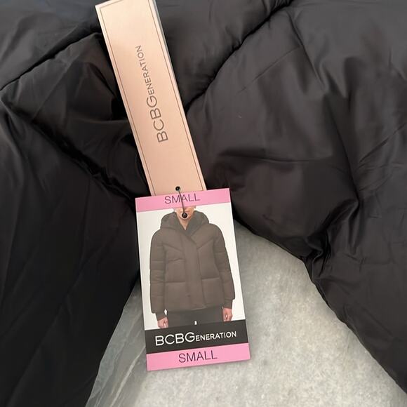 BCBGeneration Premium Performance Black Puffer Winter Ski Jacket Women’s Small - Picture 5 of 15